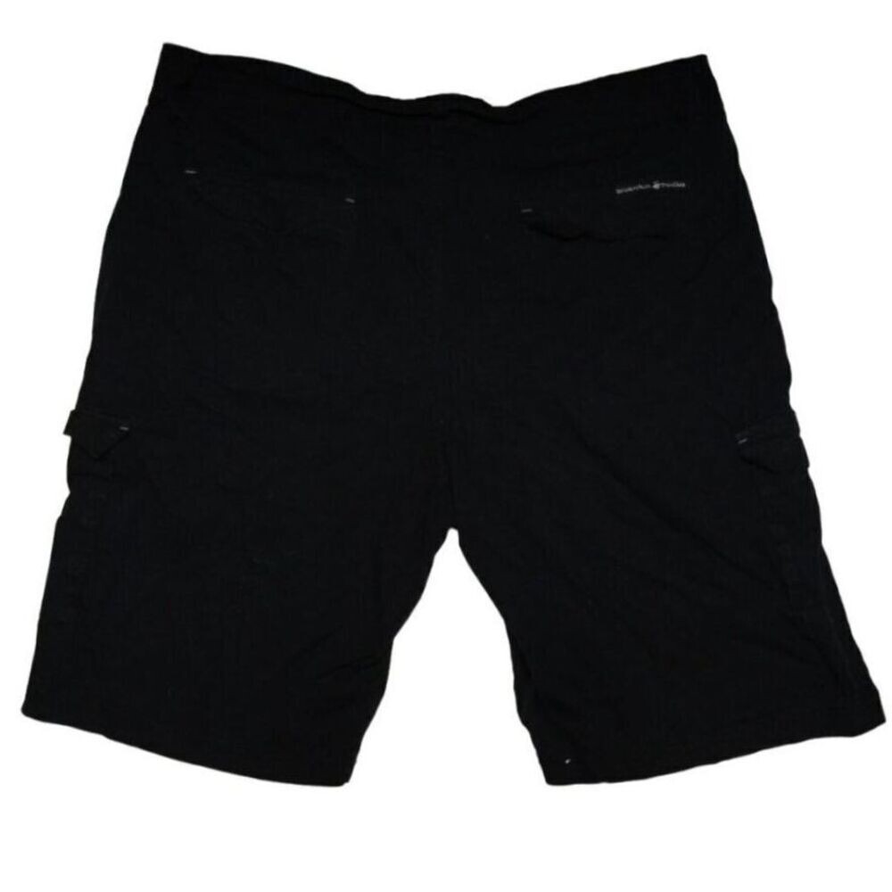 Hills Polo Men's Black Cargo Shorts Size 38 Cotton Utility Casual Outdoor 10"